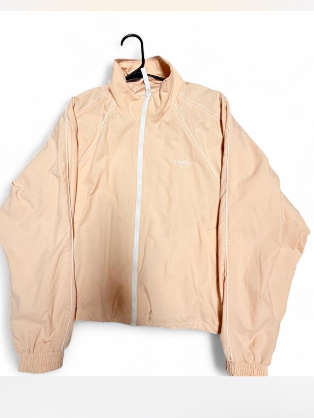 Old Navy Peach Zip-Up Windbreaker Jacket